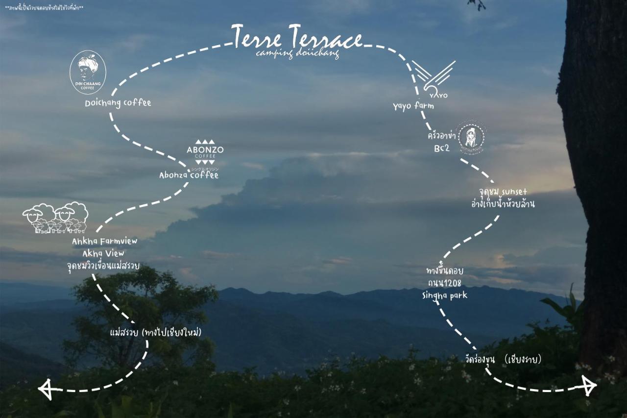 Terre Terrace Glamping - Doichang Ban Huai Khai Exteriér fotografie